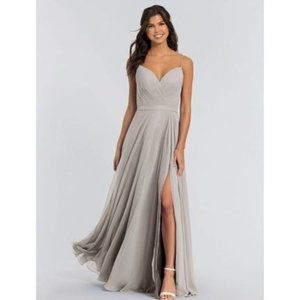 Kleinfeld Bridesmaid Dress (Size: 8, Color: Platinum)